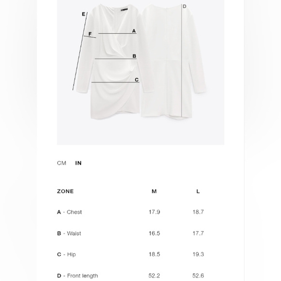 Zara Asymmetric Satin Dress - Picture 8 of 8